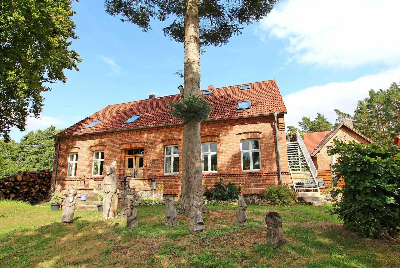 Ferienwohnung Im Forsthaus Am See Schwarz Eksteriør billede