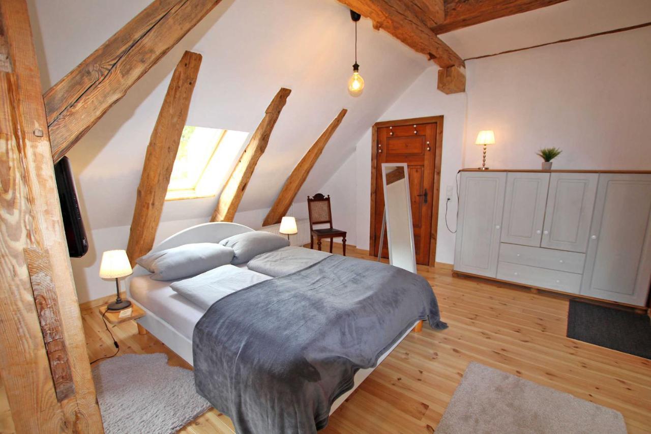 Ferienwohnung Im Forsthaus Am See Schwarz Eksteriør billede